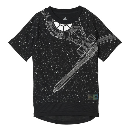 Adidas Training Star Wars Spacecraft Tee Youth (black/white)