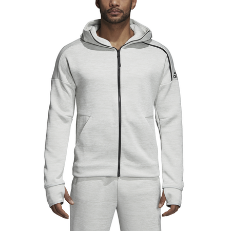 Adidas Z.N.E. Fast Release FZ Hoodie (Zne Htr/Ash Silver)