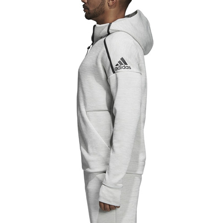 Adidas Z.N.E. Fast Release FZ Hoodie (Zne Htr/Ash Silver)