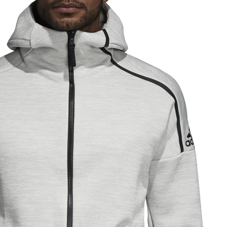 Adidas Z.N.E. Fast Release FZ Hoodie (Zne Htr/Ash Silver)