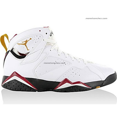 Nike Air Jordan 7 Retro ¨Cardinal¨ (104/blanco/oro)