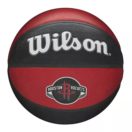 Balón Baloncesto Wilson NBA  Team Tribute Rockets Talla 7