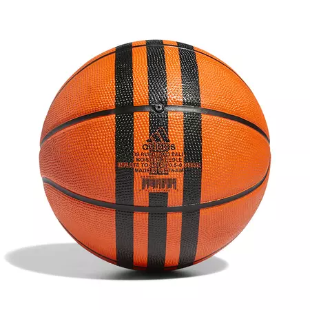 Balón Basket Adidas Ruber X3, 3 Bandas (Talla 5)