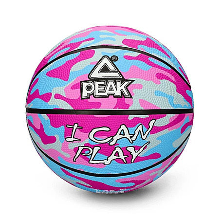 Balón Basket Peak Camo Ball "Blue Pink"