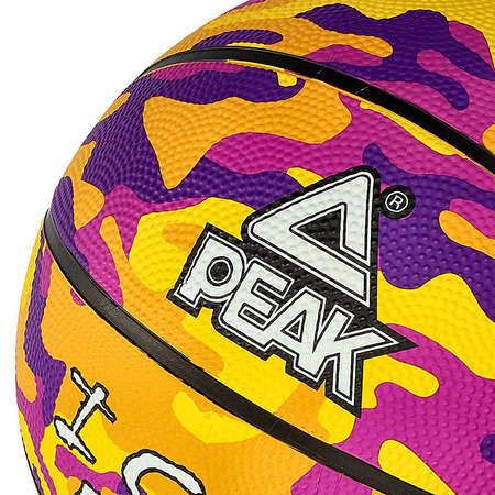 Balón Basket Peak Camo Ball "Purple Yellow"