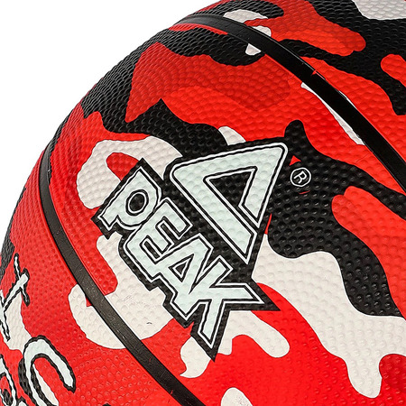 Balón Basket Peak Camo Ball "Red Black"