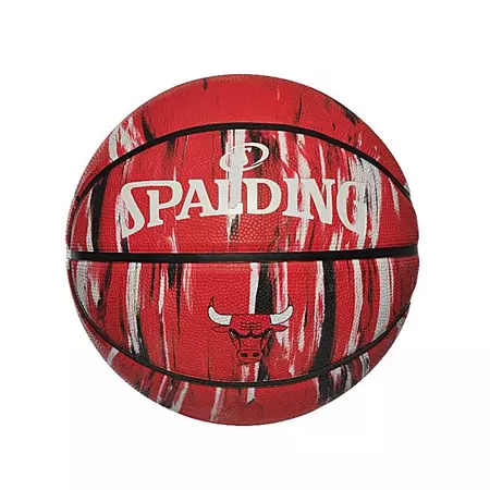 Balón Spalding Bulls Logoman Marble Edition