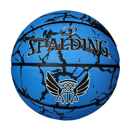 Balón Spalding Flight Crack Blue Rubber (Talla 5)