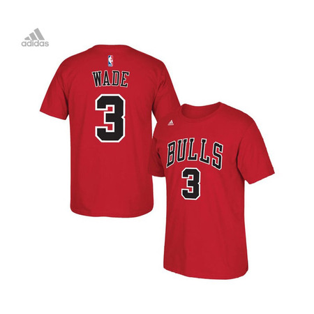 Camiseta Adidas D Wade #3# Chicago Bulls