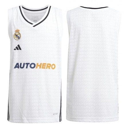 Camiseta Junior 1ª Equipación Real Madrid Baloncesto "White"