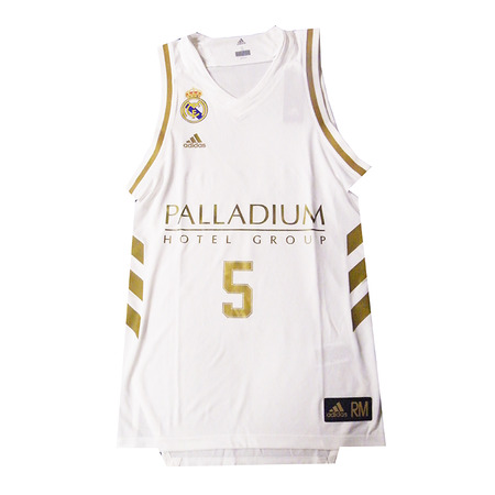 Camiseta Réplica Adulto RUDY #5# Real Madrid Basket (1ª equipación)