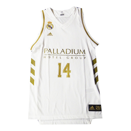 Camiseta Réplica Adulto DECK #14# Real Madrid Basket (1ª equipación)