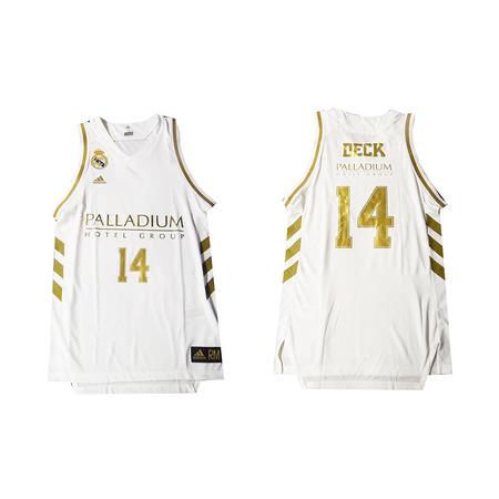 Camiseta Réplica Adulto DECK #14# Real Madrid Basket (1ª equipación)