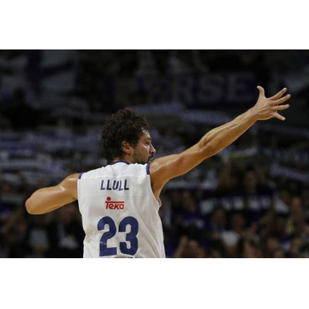 Camiseta Réplica Llull #23# R. Madrid 2016/17 (blanco)