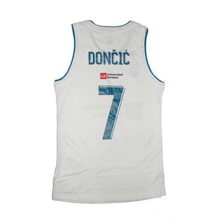 Camiseta Réplica Luka Doncic #7# R. Madrid 2017/18 (1ª Equipación)