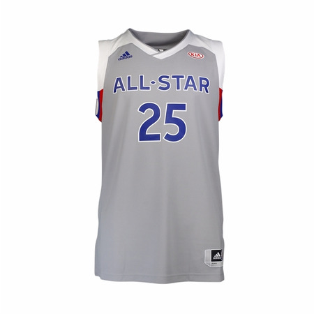 Camiseta Réplica Rose #25# All Star 2017 New Orleans