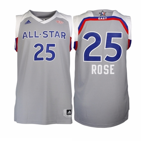 Camiseta Réplica Rose #25# All Star 2017 New Orleans