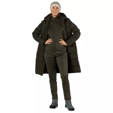 Campagnolo Women's Coat with fix hood "Forest"