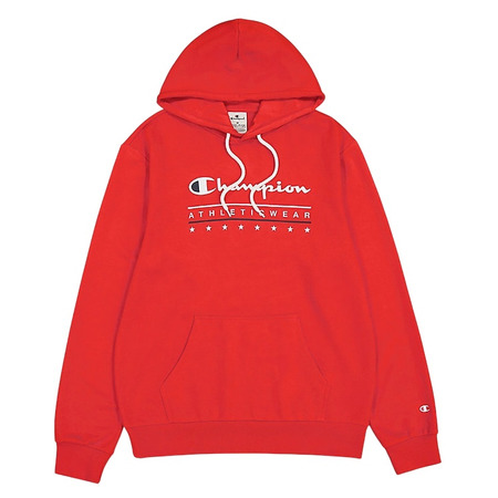 Champion Athletic Hooded Sweatshirt "Red"