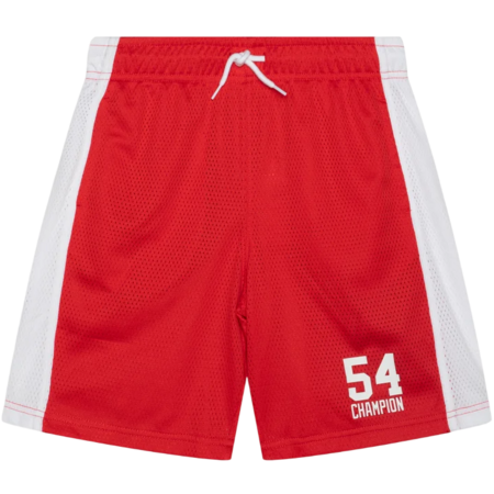 Champion Basketball Kids Inspired Logo Short "Red-White"