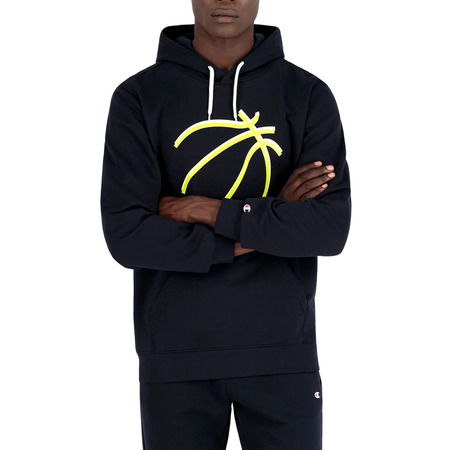 Champion Basketball Legacy Graphic Print Hoodie "Navy"