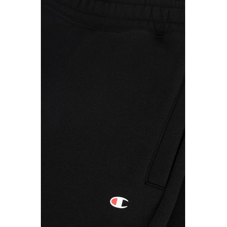 Champion C Logo Print Ribbed Trims Cotton Terry Joggers "Black"