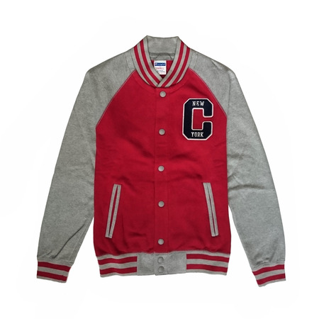 Champion Chaqueta Bomber Athletic Rochester NY 1919 University (granate/gris)