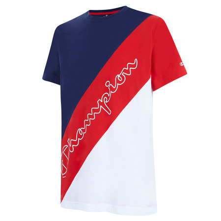 Champion Classic AM 90´S Color Block Logo Tee