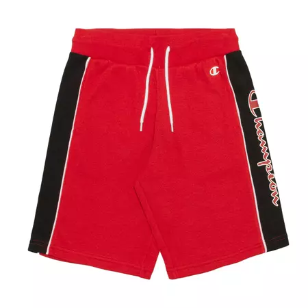 Champion Kids Legacy Basketball Tape Big Logo Short "Red"