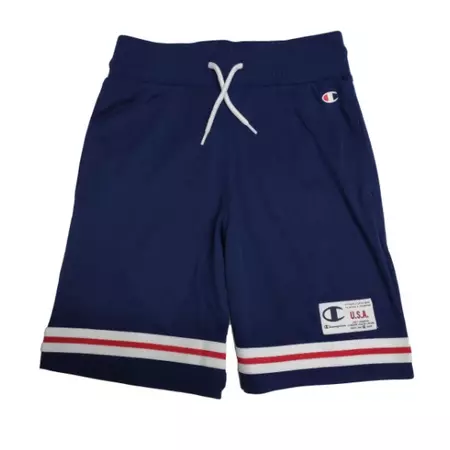 Champion Kids Legacy Basketball Tape Logo Short "Navy"