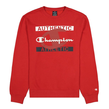 Champion Legacy New York Graphic Print Sweatshirt "Red"