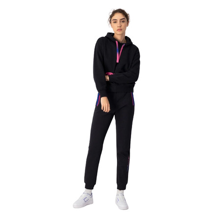 Champion Legacy Plush Pants with Colorful Details "Black"