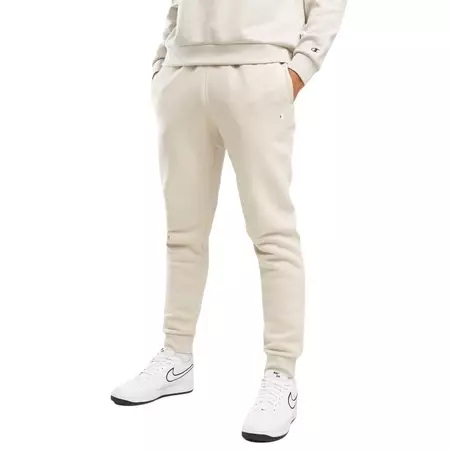 Champion Legacy Regular Fit Logo C Rib Cuff Pants "Beige"