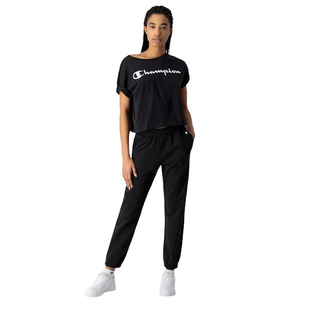 Champion Legacy Wm´s C Logo Stretch Cotton Joggers "Black"