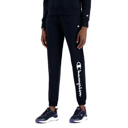 Champion Legacy Wn´s Contrast Script Logo Print Cuffed Joggers "Navy"