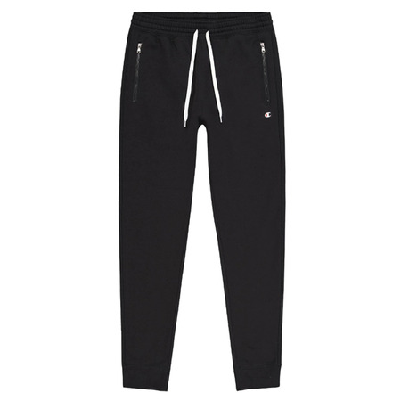 Champion Legacy Zipped Pocket Fleece Cuffed Joggers "Black"