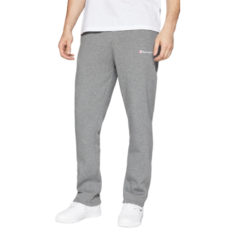 Champion Logo Straight Leg Fleece Joggers "Dark Grey"