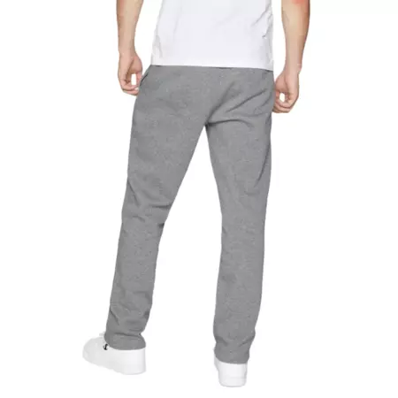 Champion Logo Straight Leg Fleece Joggers "Dark Grey"