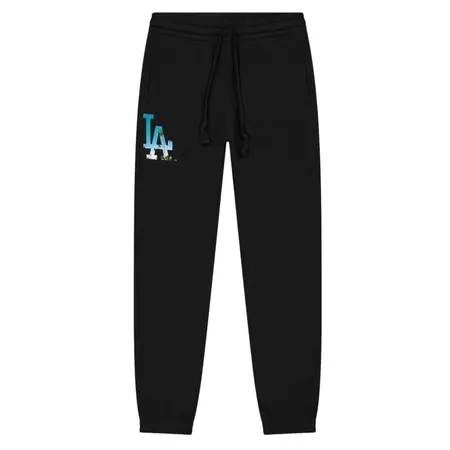 Champion MLB Rochester Authentic Print L.A Dodgers Logo Joggers "Black"