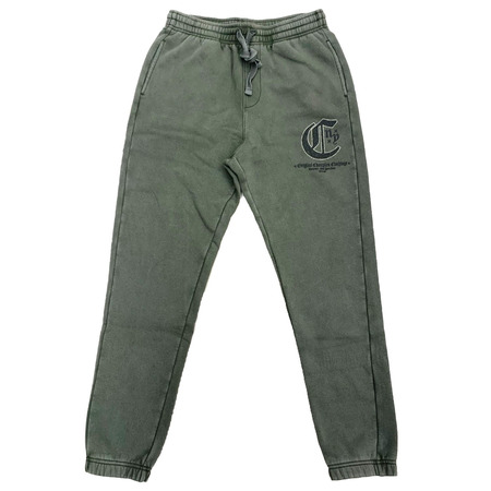 Champion Rochester Garment-Dyed Heavy Fleece Cuff Pants "Olive Green"