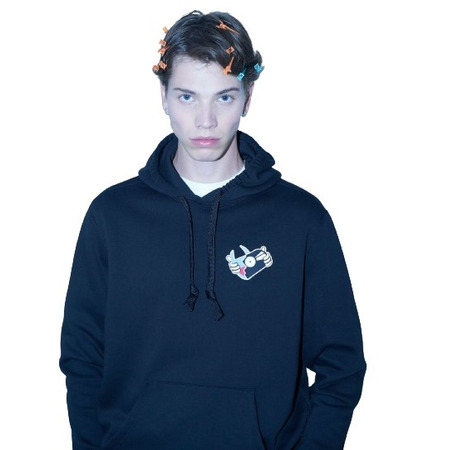 Champion Rochester Graphic Gallery Fleece Hoodie "Black"