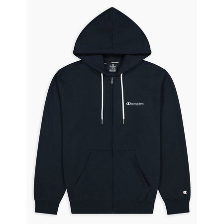 Champion Small Script Logo Print Zip-up Hoodie