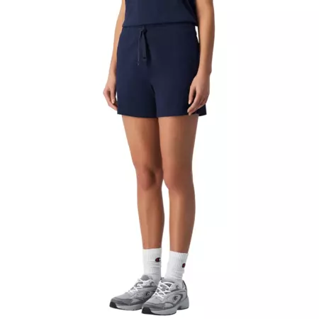 Champion Wmns Sport Lifestyle Logo Classic Short "Navy"