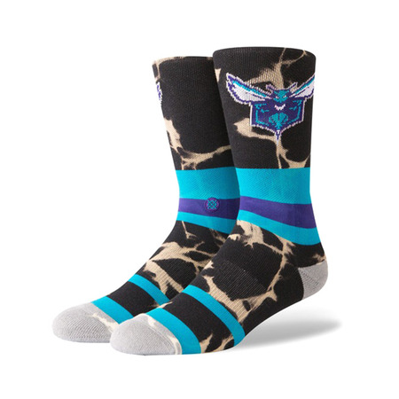 Stance Charlotte Hornets Acid Wash Socks