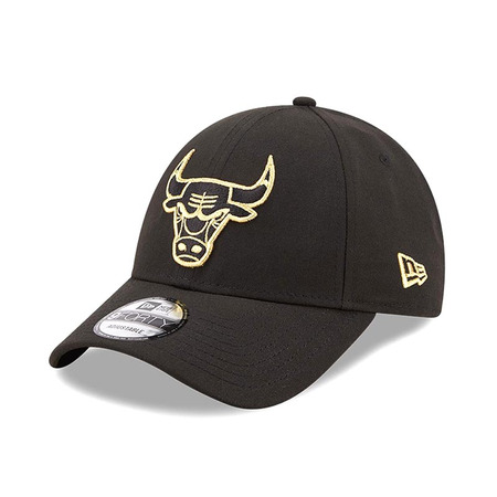 New Era NBA Chicago Bulls Gold Logo 9Forty Snapback Cap