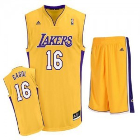 Pack Paul Gasol Lakers Niño (amarillo/purpura)