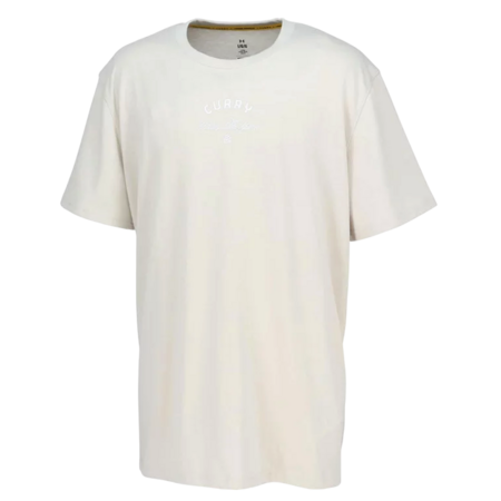 Curry Men's Heavyweight Verbiage T-Shirt "Summit White"