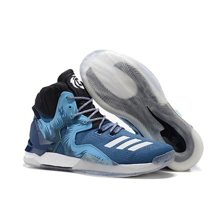 Adidas D Rose 7 "Halloween" (tech steel/core black/ice blue)