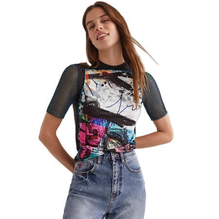 Desigual Arty Patchwork T-Shirt