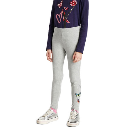 Desigual Girls Slim Leggings Butterflies